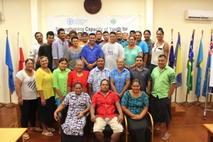 Youth train in Agribusiness in Samoa